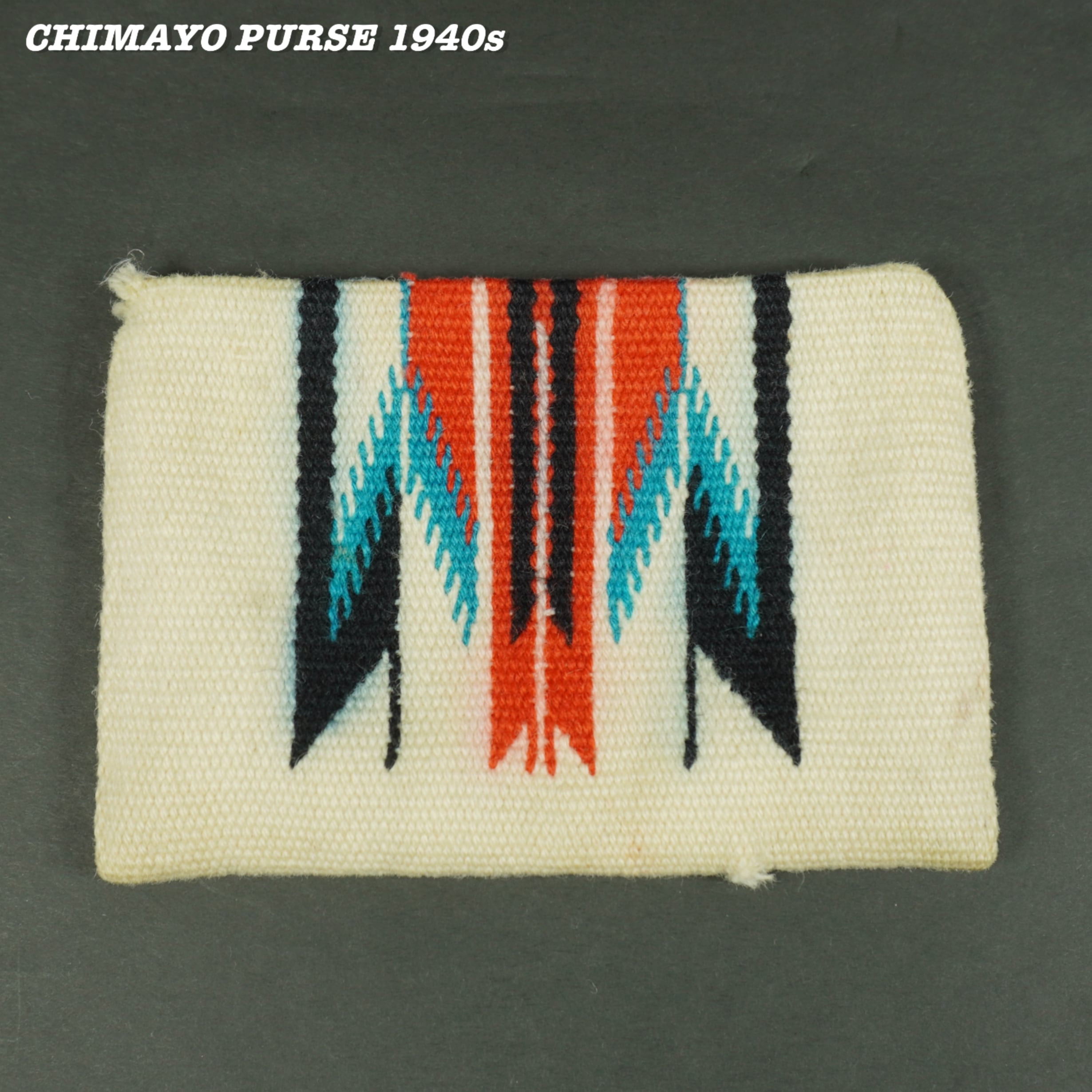 CHIMAYO PURSE 1940s | Loki Vintage&Used