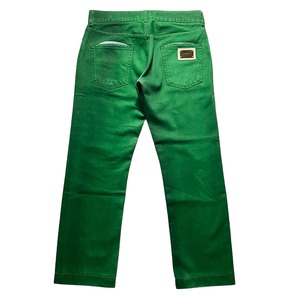 DOLCE&GABBANA coating denim “Green”