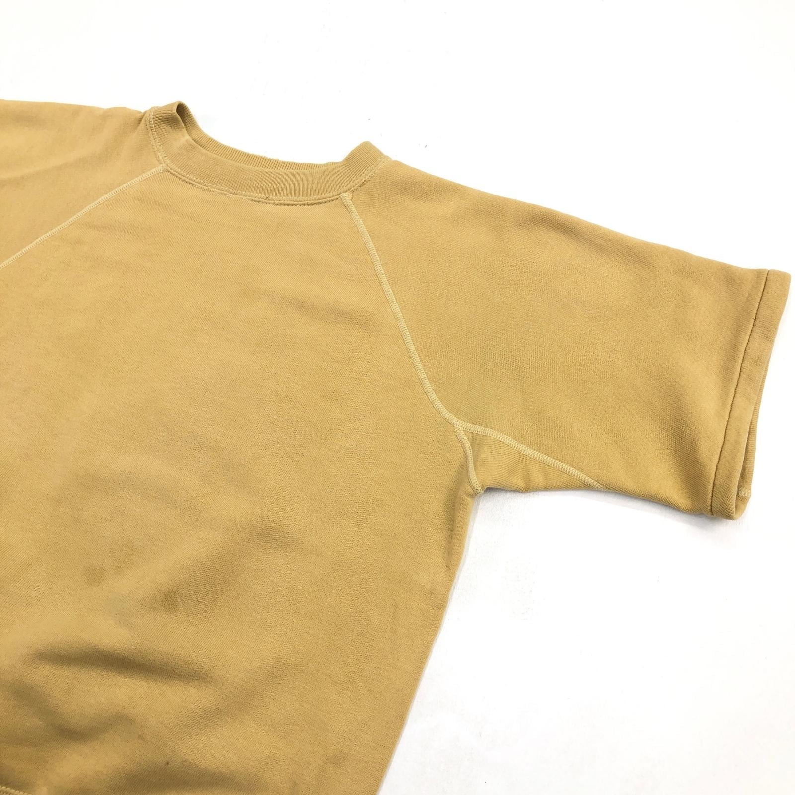 UNKNOWN 60- 70年代 半袖 スウェット カットオフ ラグランスウェット