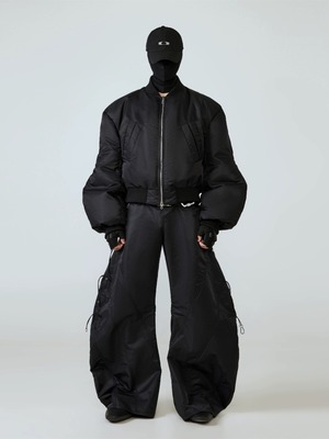 FRKM SCD 24AW シザースリーブ ショートワイド ダウンジャケット