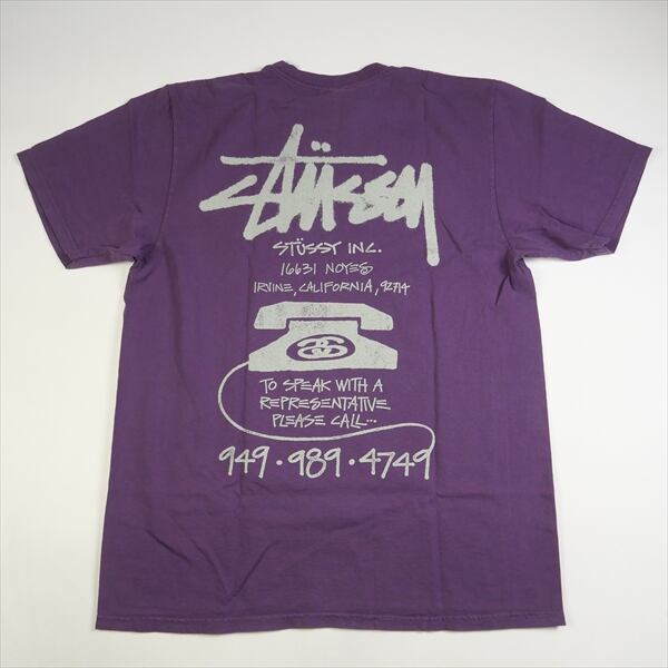 stussy old phone tシャツ　Mサイズ