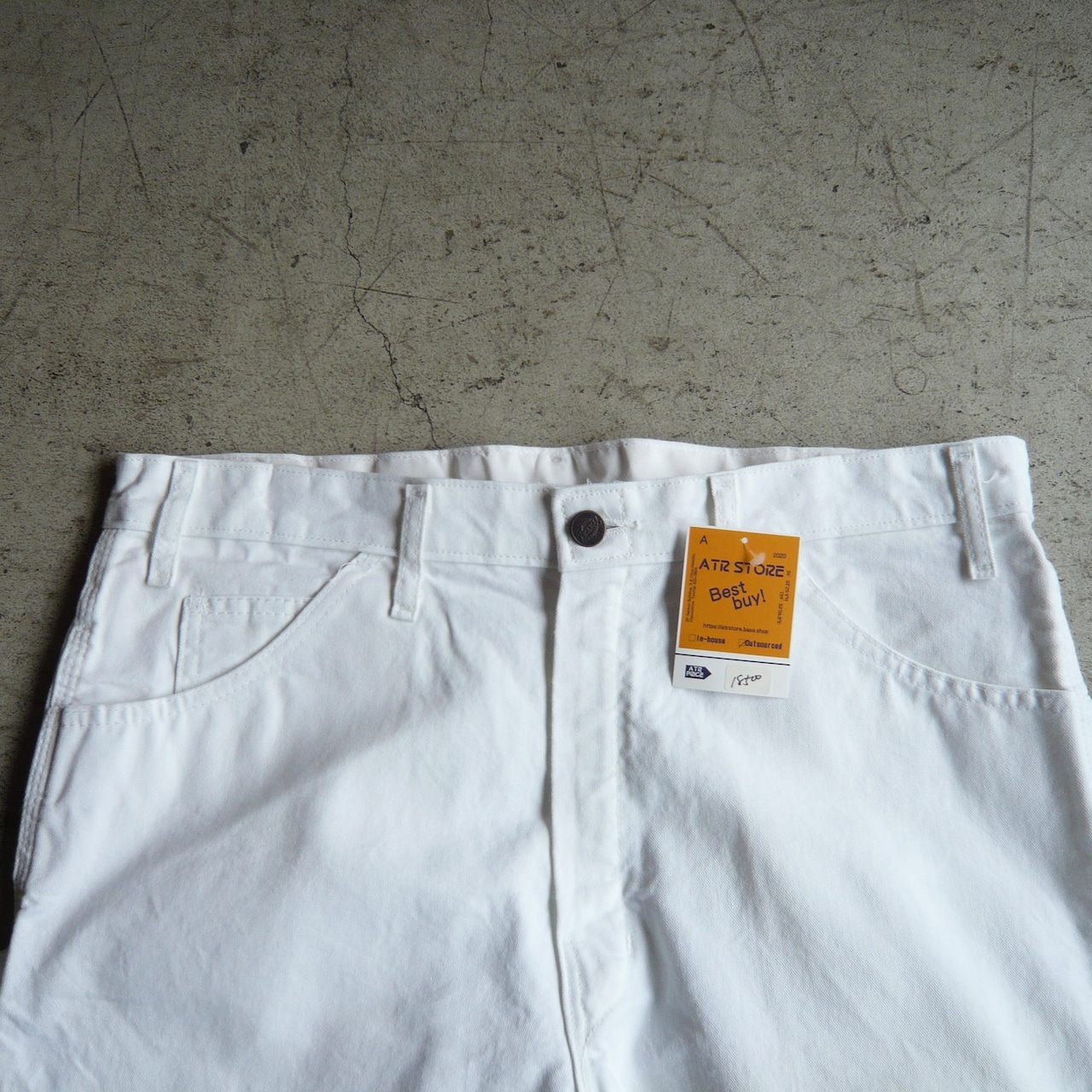 00s Dickies Sherwin Williams ホワイトペインターパンツ W34L30