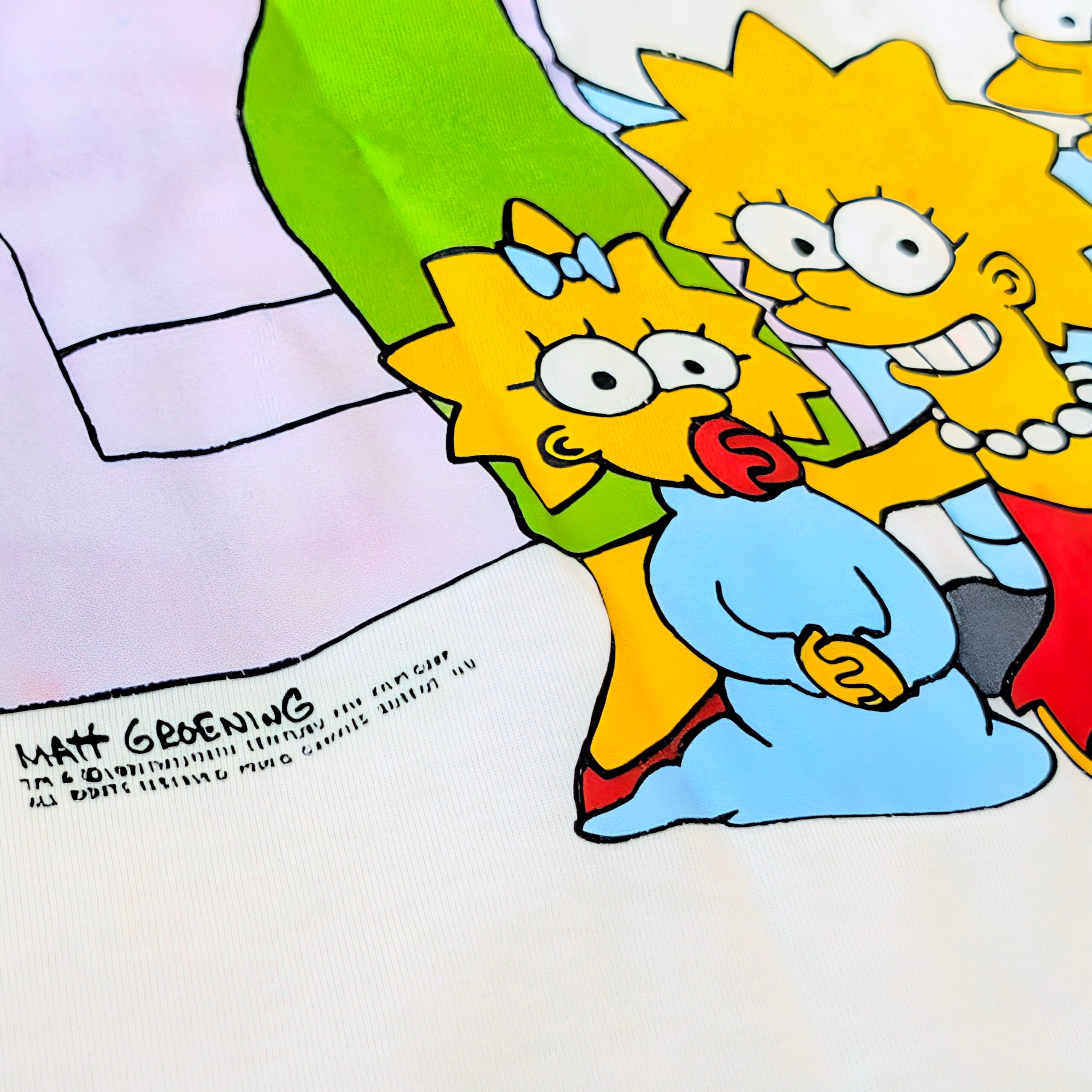 【 The Simpsons( ザ・シンプソンズ ) 】『 シンプソンファミリー 』写真撮ってもハチャメチャTシャツ(笑)〚アメリカン雑貨 アメトイ〛
