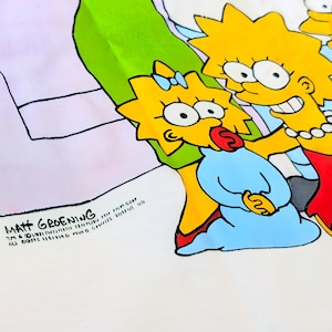 【 The Simpsons( ザ・シンプソンズ ) 】『 シンプソンファミリー 』写真撮ってもハチャメチャTシャツ(笑)〚アメリカン雑貨 アメトイ〛