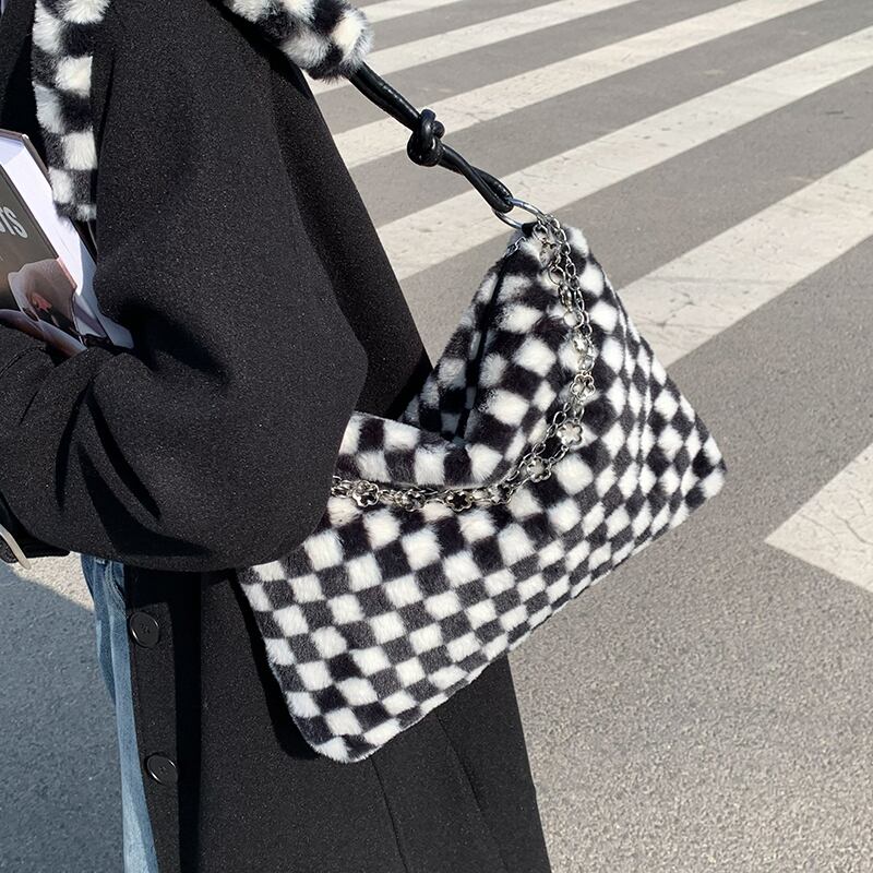 オータムウィンター 秋物 冬物 スクウェア メッセンジャーバッグ 手作りハンドバック43080656779