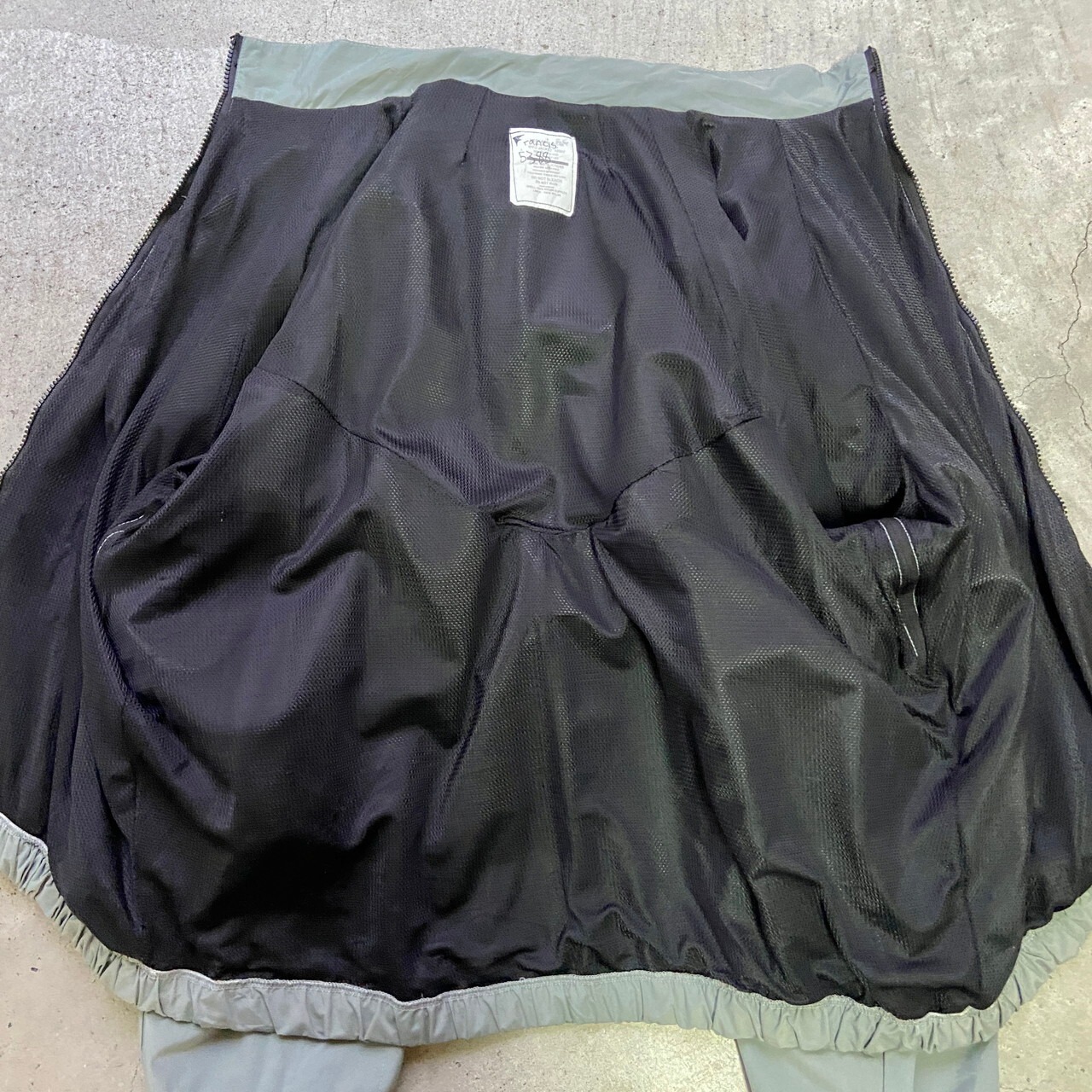 00年代 U.S.ARMY 米軍実品 IPFU ミリタリー ナイロンジャケット MEDIUM 