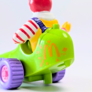 ☆ VINTAGE 1992 ☆【 McDonald's  ( マクドナルド ) 】1992年USマクドナルドミールトイ『 REV-UPS（レブアップス）』ロナルド・マクドナルド / ドナルド・マクドナルド / ハッピーミール 〚アメリカン雑貨 アメトイ〛