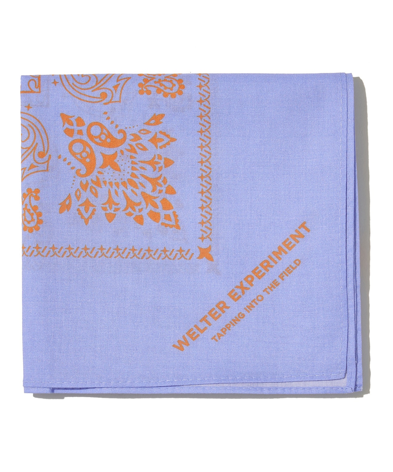 VINTAGE PAISLEY BANDANA_SKY BLUE