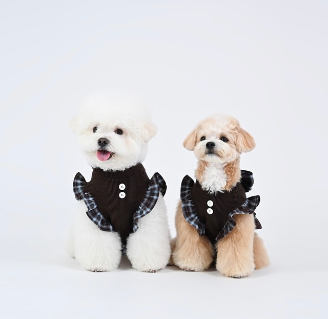 足を通さないポンチョ風ケープ ‐ (BROWN)