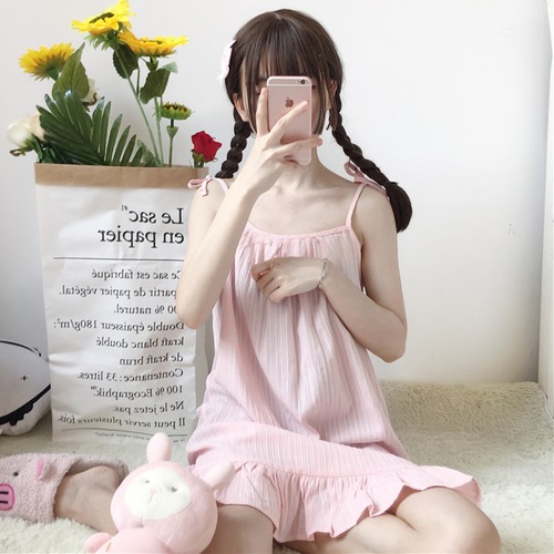 ✞ ふわふわピンクショートパンツ or ピンクキャミワンピOP カジュアル スウィート ✞ゴスロリ SM ミリ 甘ロリ クラロリ 和ロリ エレガント 黒ロリ 姫ロリ 華ロリ BB-BB7254090