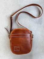 KLW Leather Pouch Shoulder Bag　Kyotani Leather Works　鞄　レザーバッグ　LB-03-CML オイルレザー レザー ポーチ (Camel)【LOG Design】