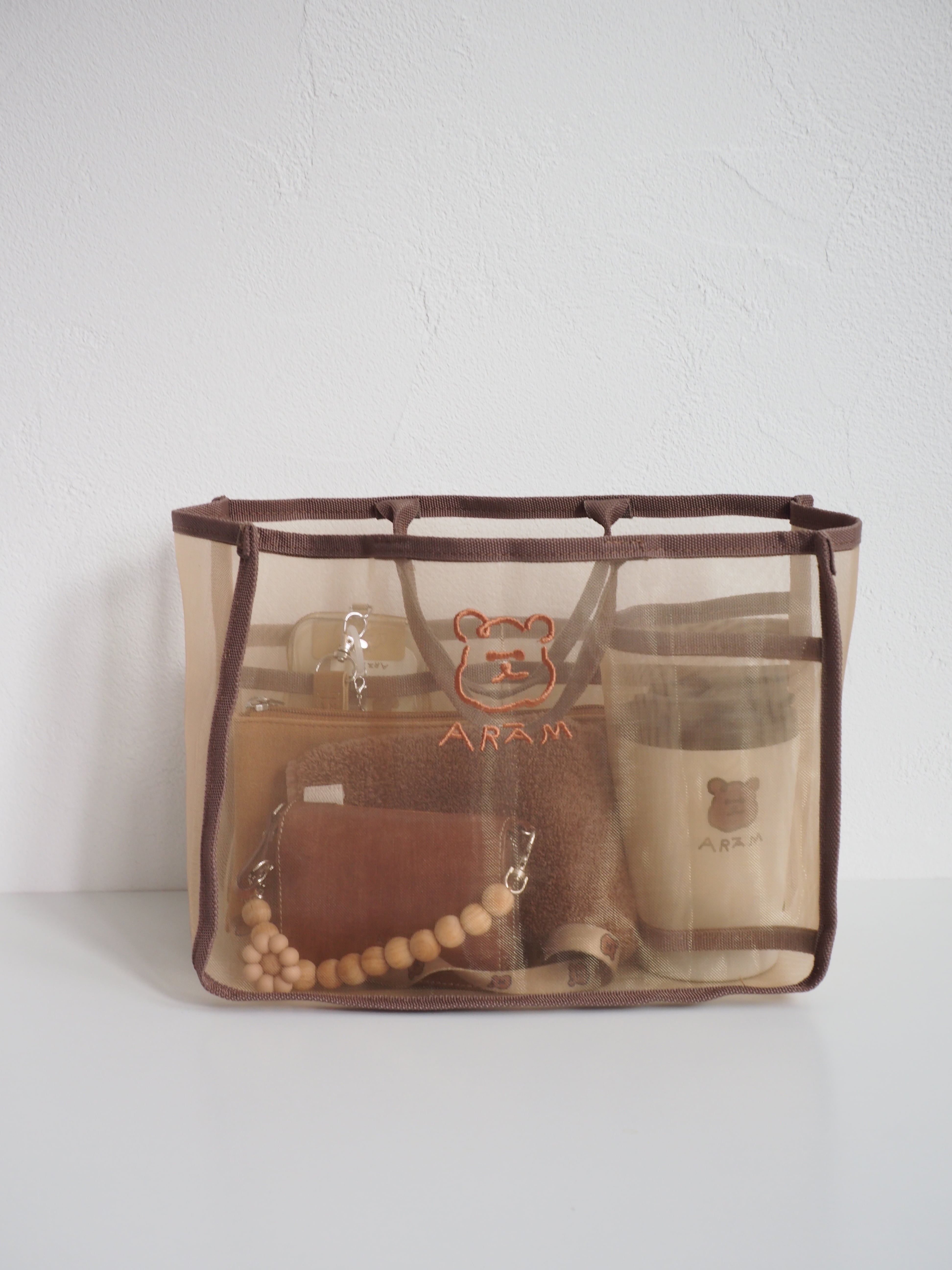 aram_creations 入園セット レッスンバッグ nutsくん ARAM nutsくんのbag in bag | ARĀM creations