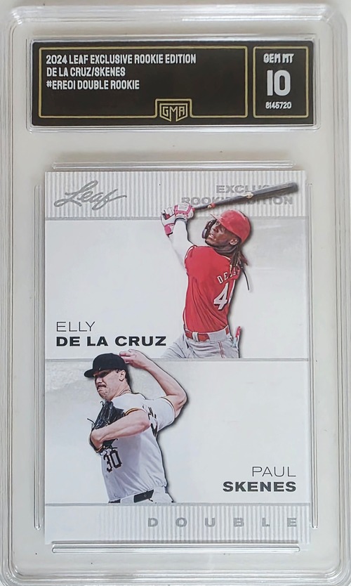 Paul Skenes & Elly De La Cruz LEAF Exclusive Rookie Edition GMA 10