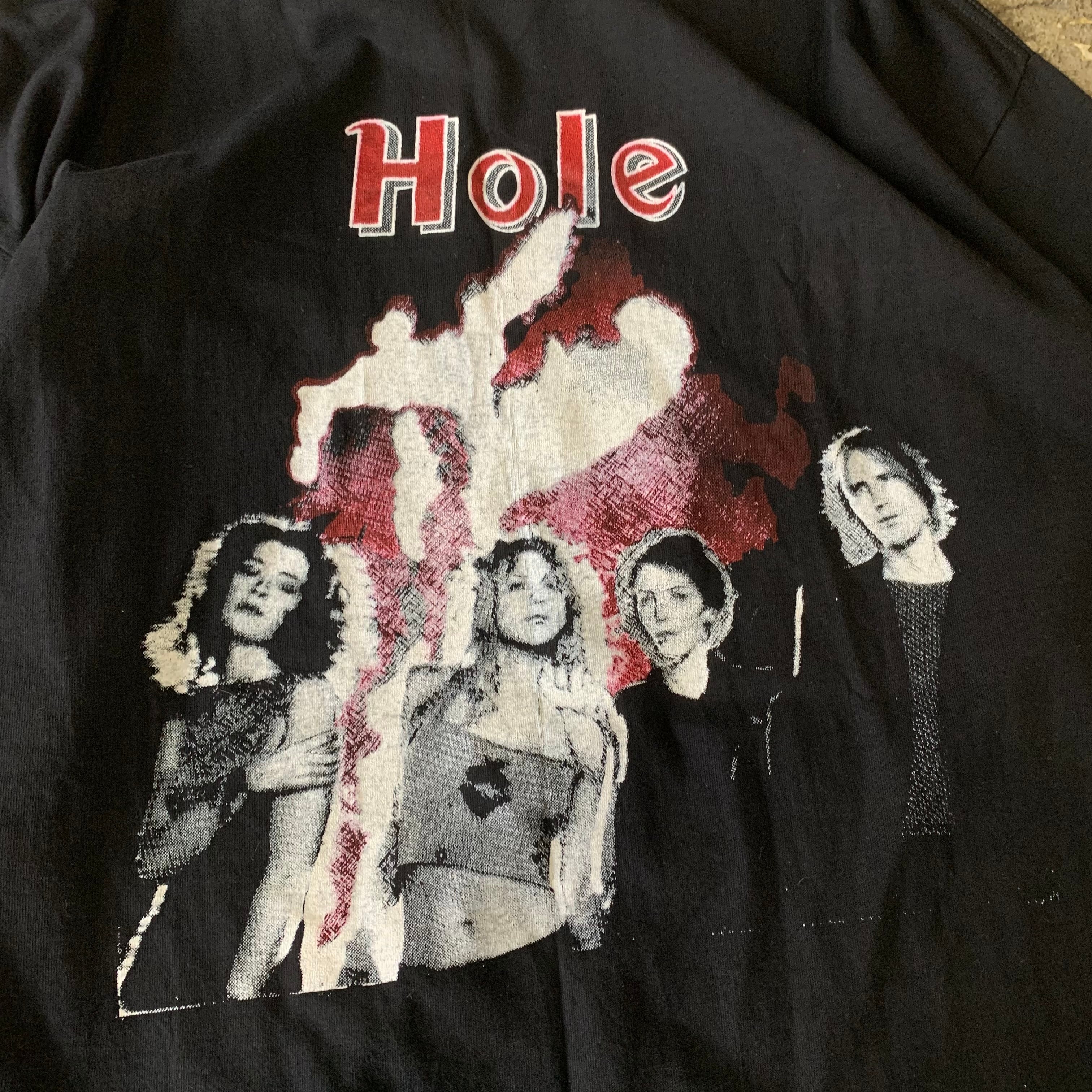 dead stock!!90s HOLE T-shirt | What