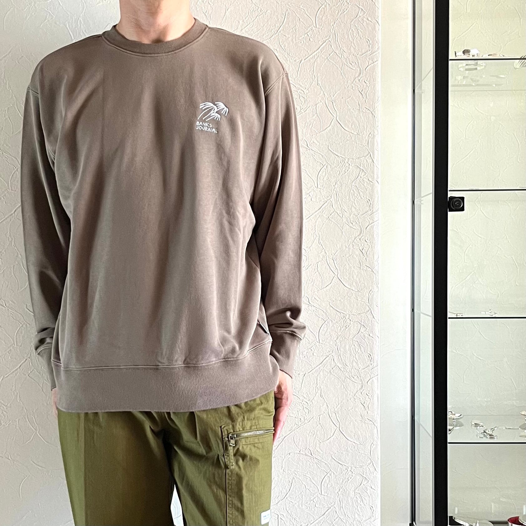 BANKS JOURNAL バンクスジャーナル DUNKWELL LABEL ロンT 長袖