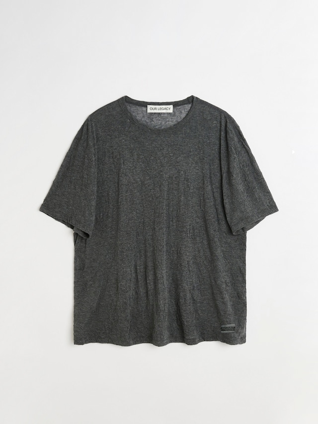 #BPS　OUR LEGACY　NEW BOX T-SHIRT　Anthracite Crinkle Gauze　M2256NA4