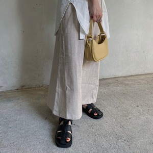 square gurkah leather sandal