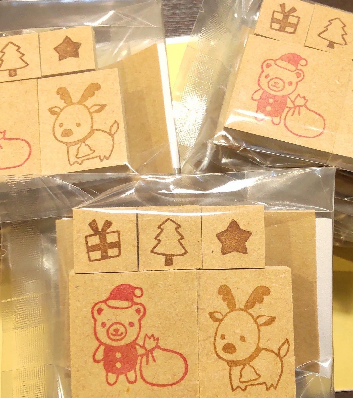クリスマス 消しゴムはんこセット | ペンネジューク