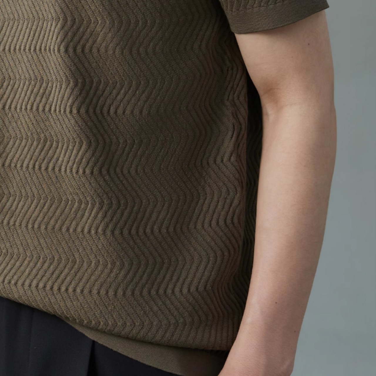 マルベリーシルキーフィットTシャツ　0629