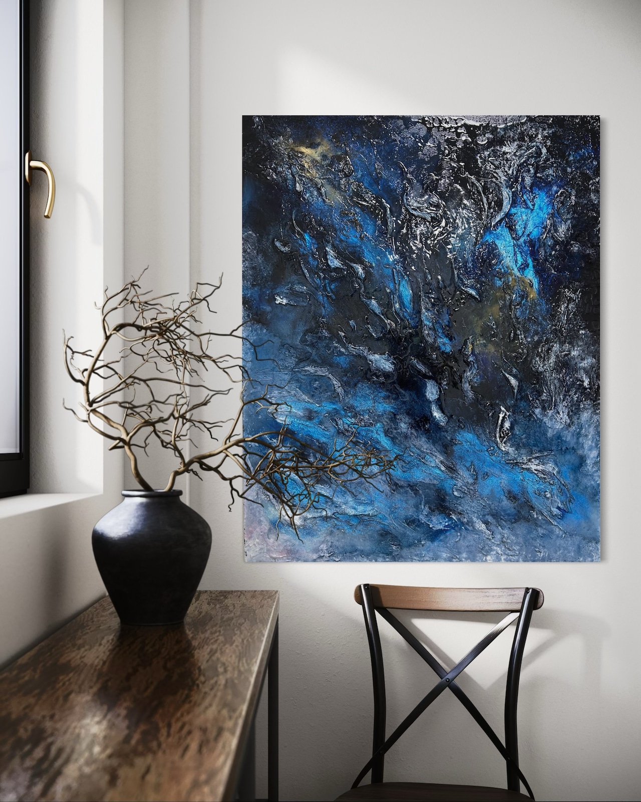 青の流れに / Within the Blue Current