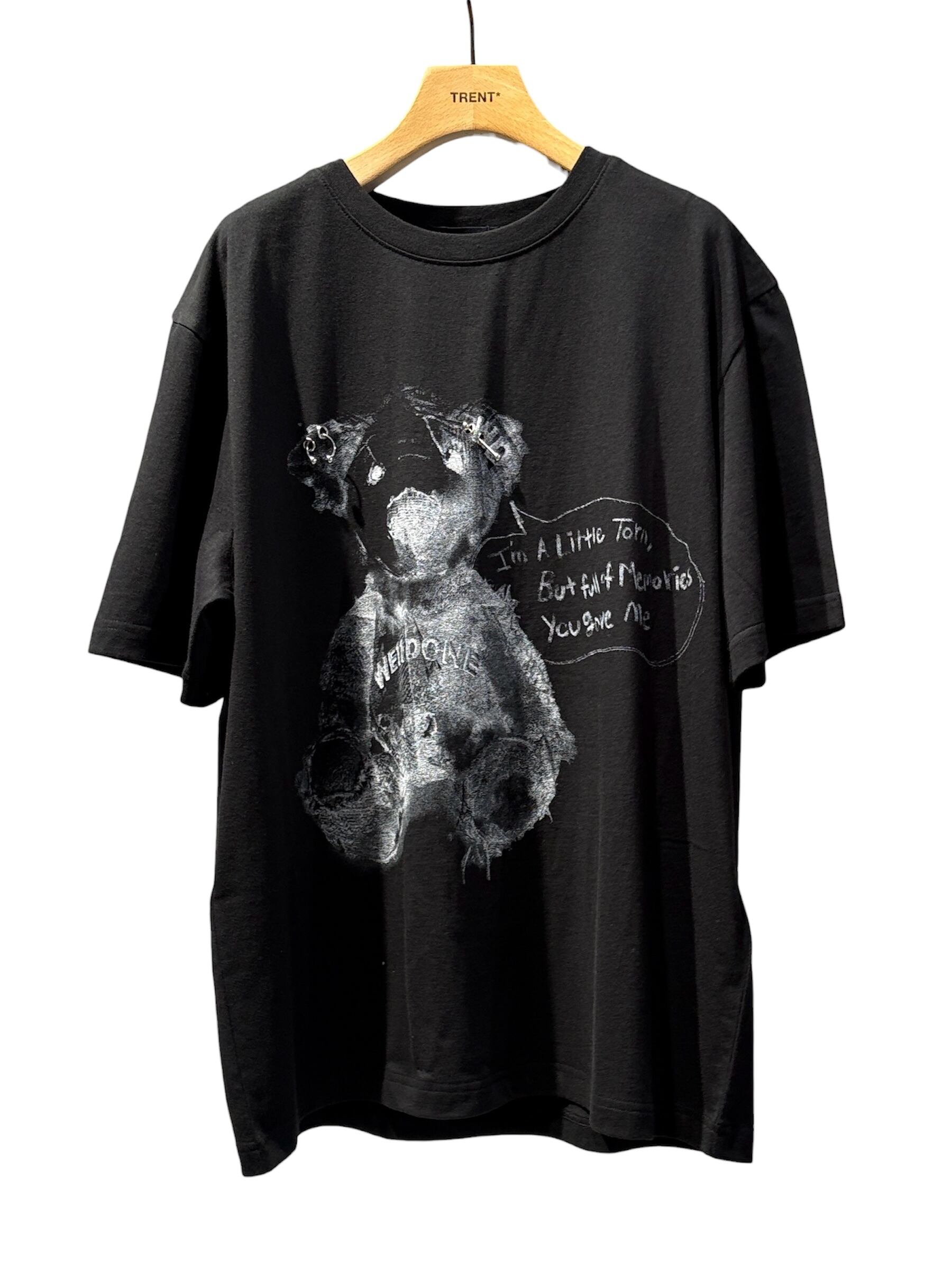 26AW】WE11DONE ウェルダン / Tシャツ / DRAWING TEDDY T-SHIRT