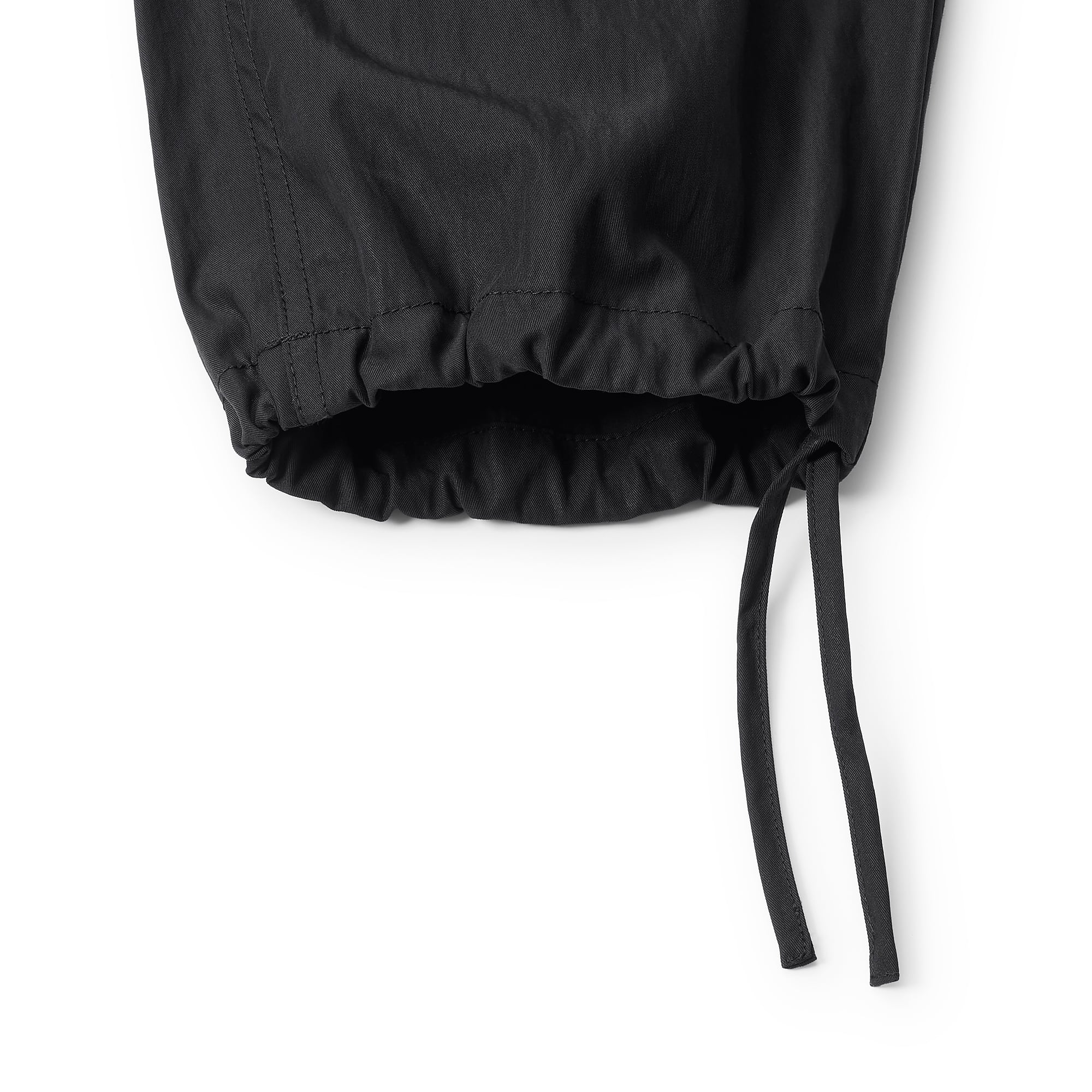 everyone cotton nylon cargo pants (BLACK) | everyone