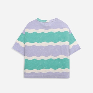 BOBO CHOSES /  Waves all over short sleeve T-shirt