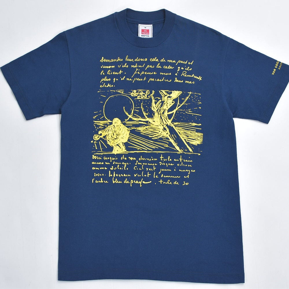 90～00s Hanes ヘインズ VAN GOGH Museum ヴァンゴッホ美術館 アート