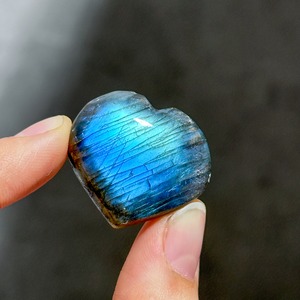 ラブラドライト ハート65◇ Labradorite ◇天然石・鉱物・パワーストーン