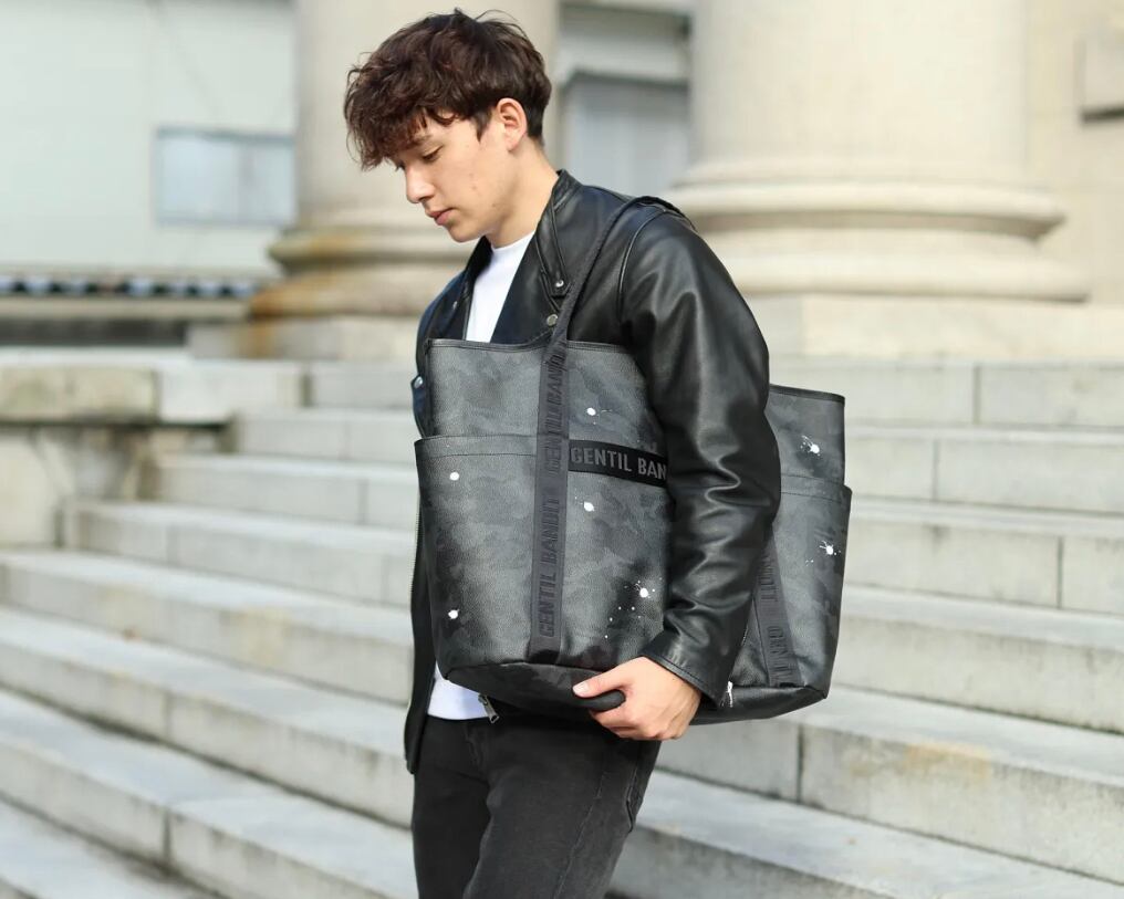 【極美品】GENTIL BANDIT　ツールトートバッグ GM ブラックカモ GENTIL BANDIT ツールトートバッグ MM ブラックカモ|GENTIL