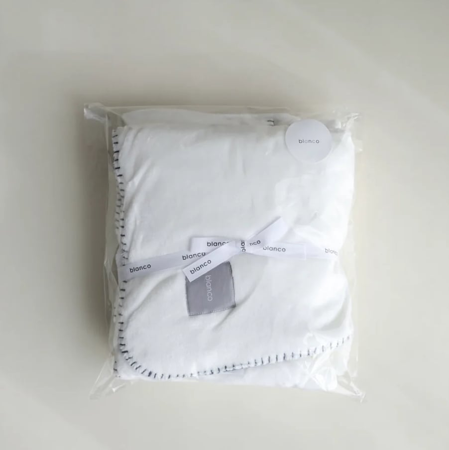 blanco | ダブルボアブランケット ベビー double boa blanket ホワイト
