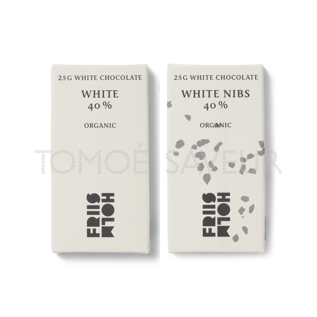 ミニバー　ホワイト40％＆ホワイトニブ 2枚セット〈フリスホルム〉