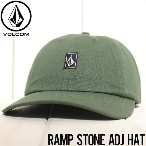 ストラップバックキャップ 帽子 VOLCOM ボルコム ヴォルコム RAMP STONE ADJ HAT D5542302 FIR 日本代理店正規品
