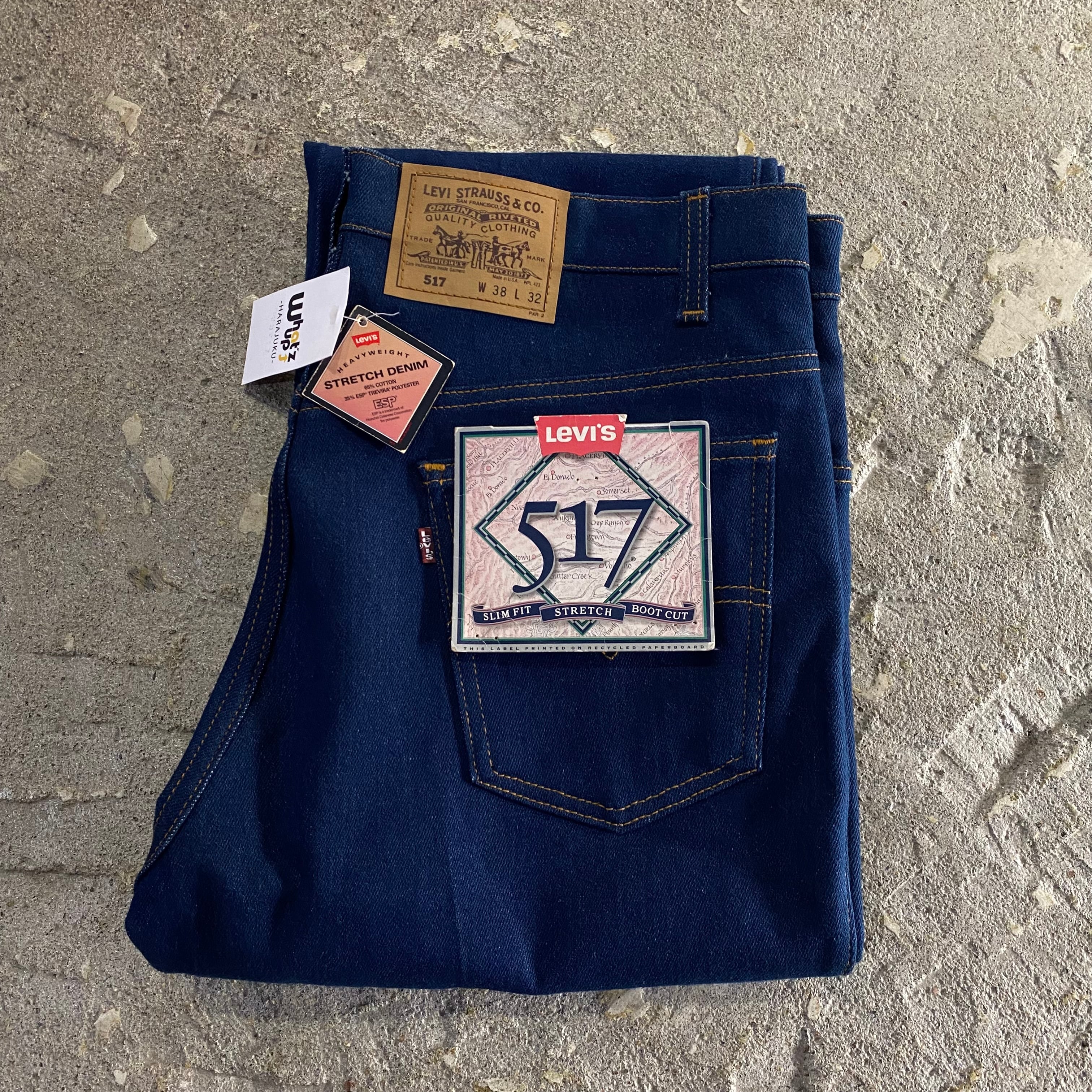 dead stock!! Levi's 517 stretch denim pants【仙台店】 | What'z up