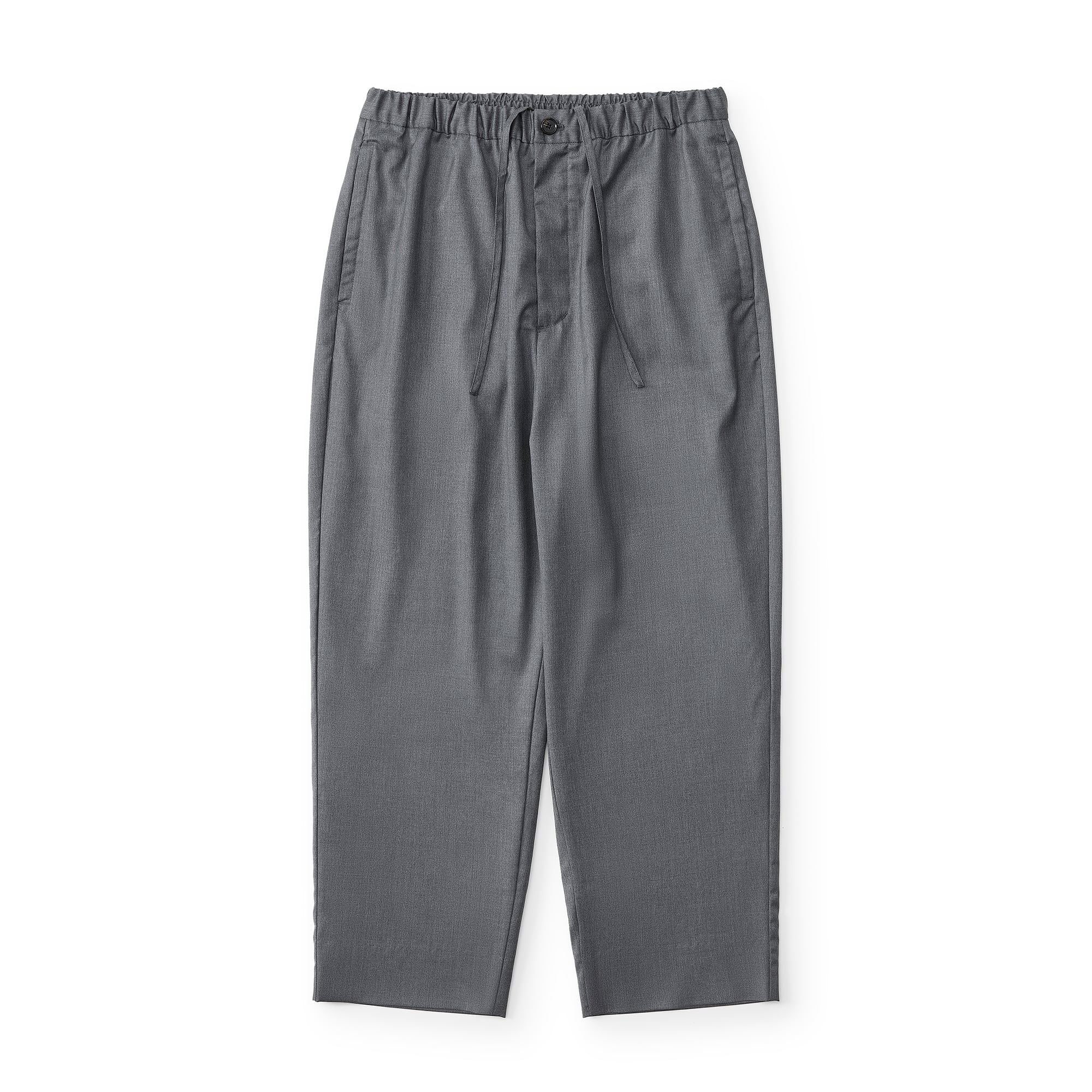 スーツ everyone easy slacks fabric Loro Piana everyone easy slacks fabric by Loro Piana (GRAY) | everyone