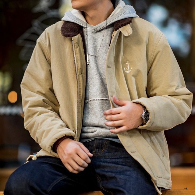 Stand collar jacket M11807
