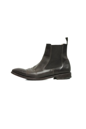 90's "Bexley" JERMYN Dark Brown Calf Chelsea Boots