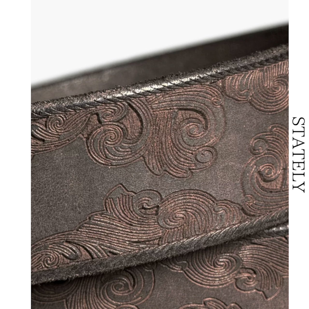 Embossed Vintage レザーベルト/3color_A09・画像12