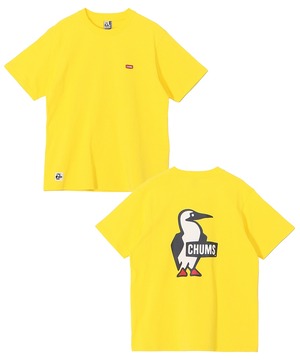 CHUMS チャムス ブービーロゴTシャツ レディース CH11-2737 半袖 Tシャツ ロゴTシャツ バックプリント