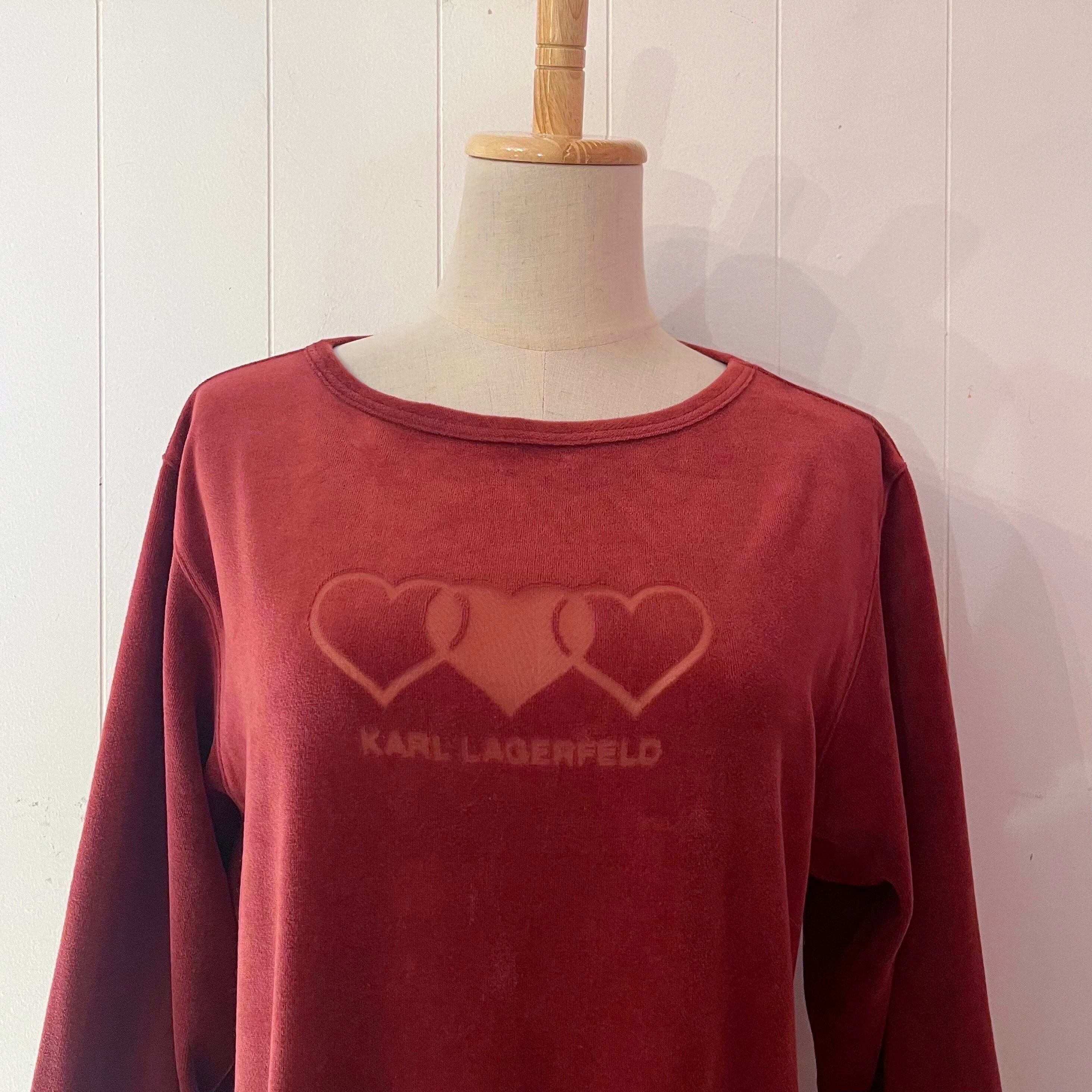 red heart velours one-piece