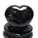 黒水晶 置物 モリオン ハート 台座付属 一点物 155-1101
