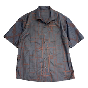 【Shirts70】 KIMONO "Ohshima tsumugi" shirts