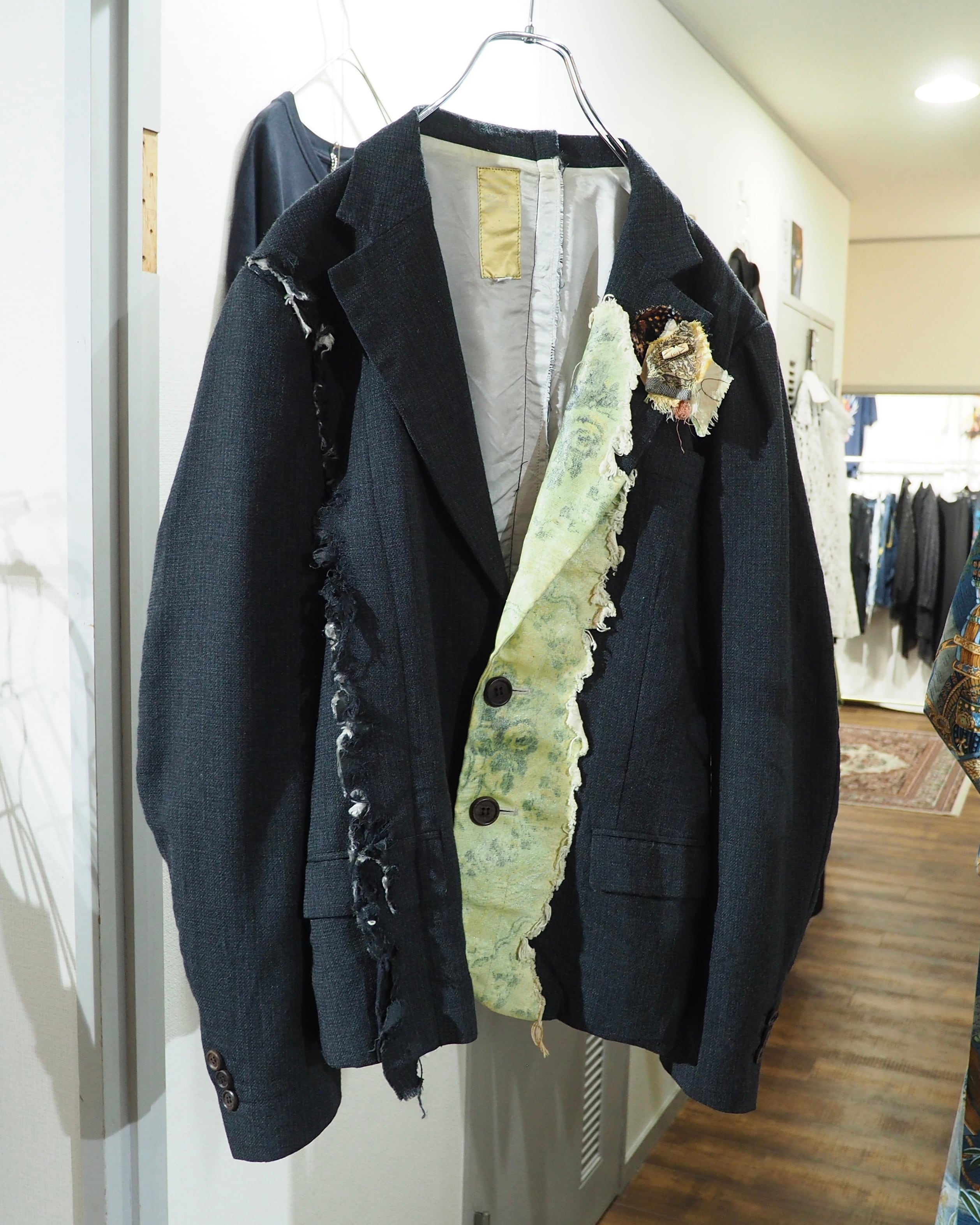 ” NOZOMI ISHIGURO - ノゾミイシグロ ” ” 再構築 ‐ Reconstruct ” Special Archive Tailored jacket
