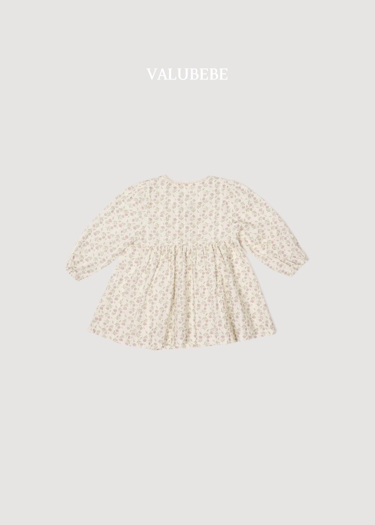 送料無料【予約】/ 花柄スクエアワンピース / valubebe