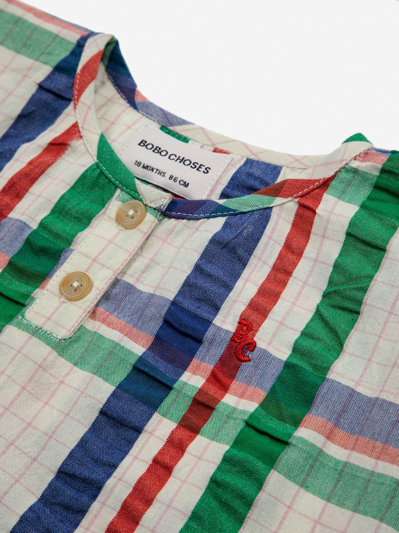 〈 BOBO CHOSES 24SS 〉 Baby Madras Checks woven shirt