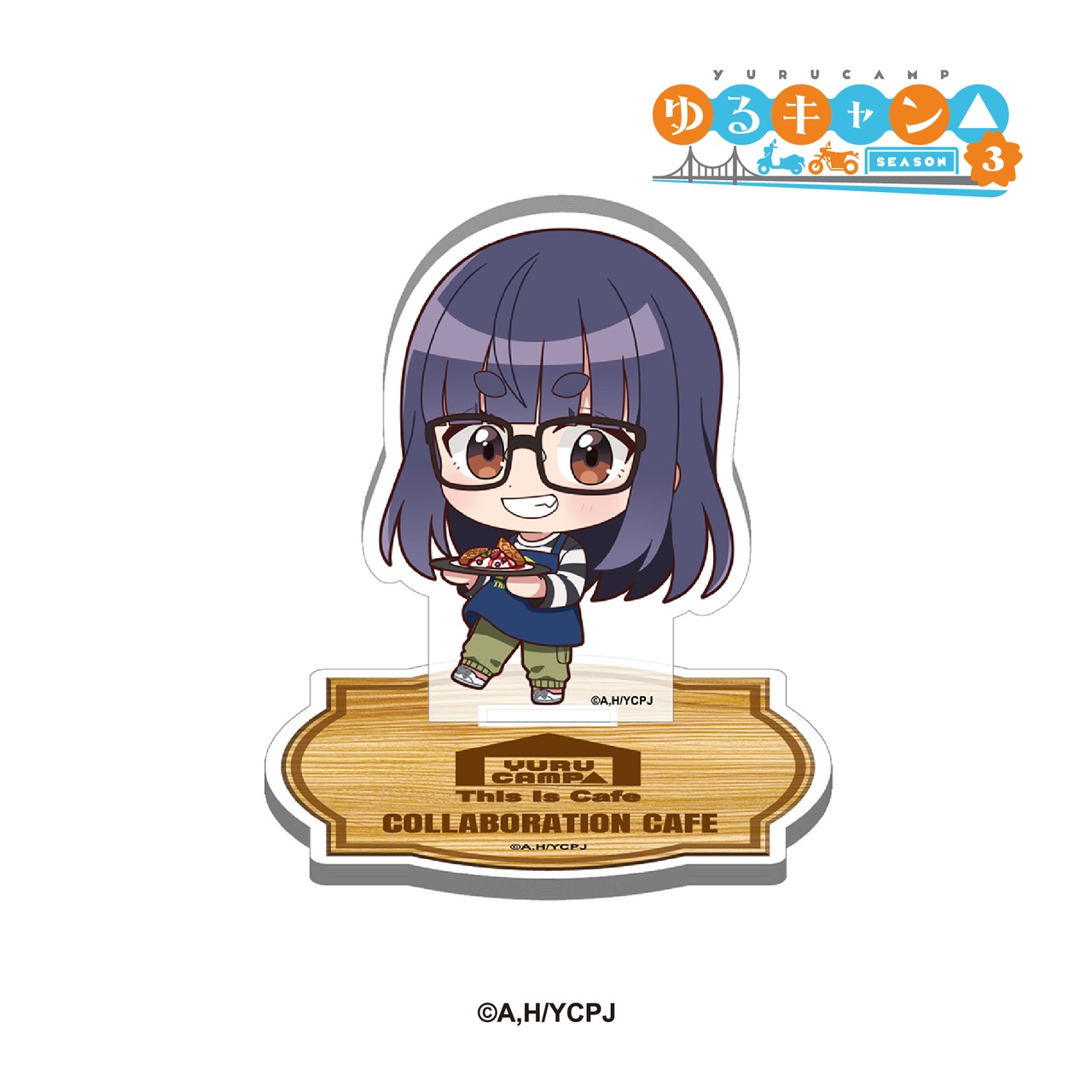 TVアニメ『ゆるキャン△ SEASON３』× This Is Cafe コラボ限定　アクリルスタンド ミニキャラver （コンプリートセット/6個入）