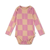 〈 REPOSE AMS 23AW / BABY 〉bodysuit / soft pink tiles