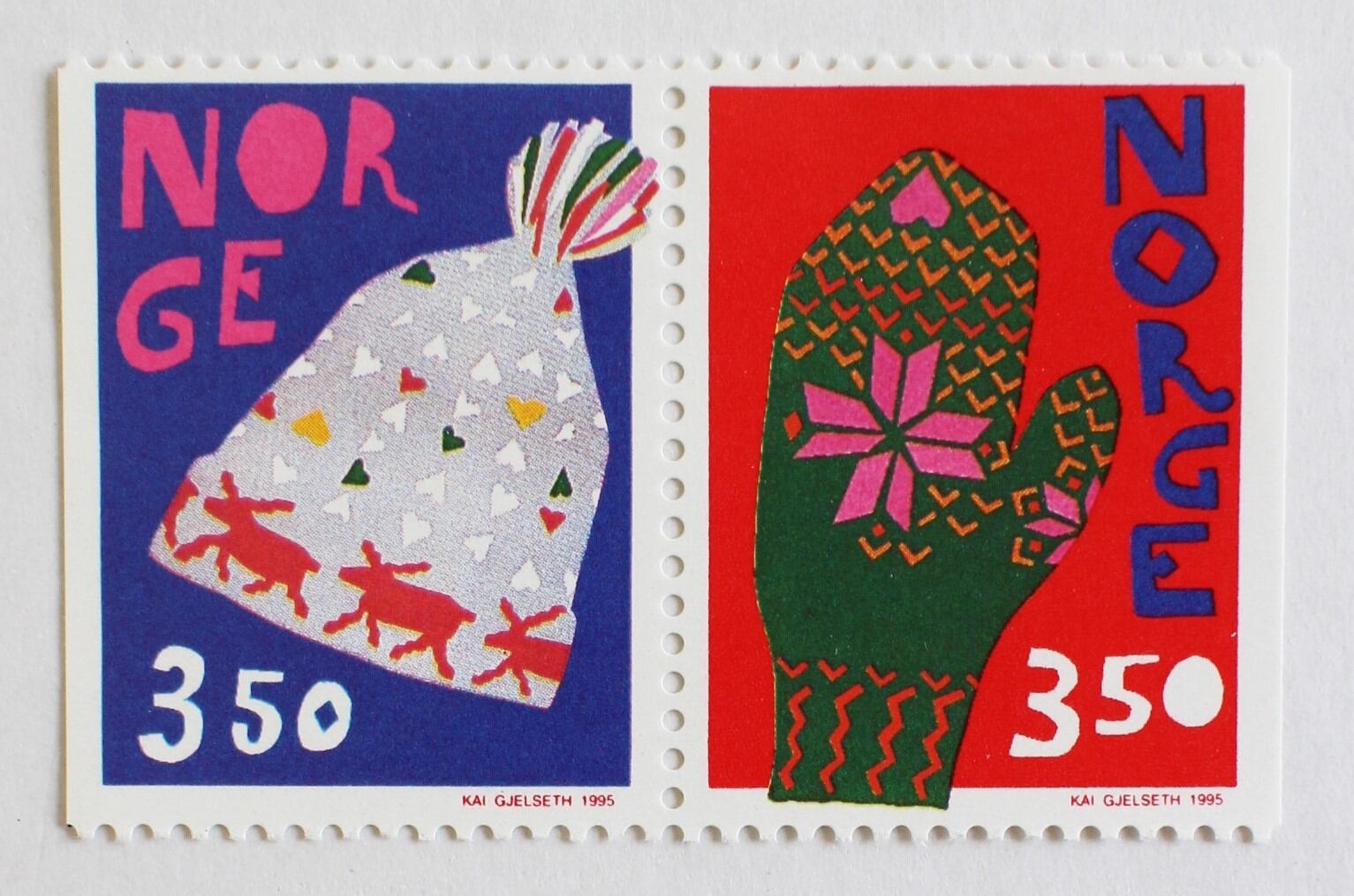 クリスマス / ノルウェー 1995 | Stempel ― 旅する切手 ―