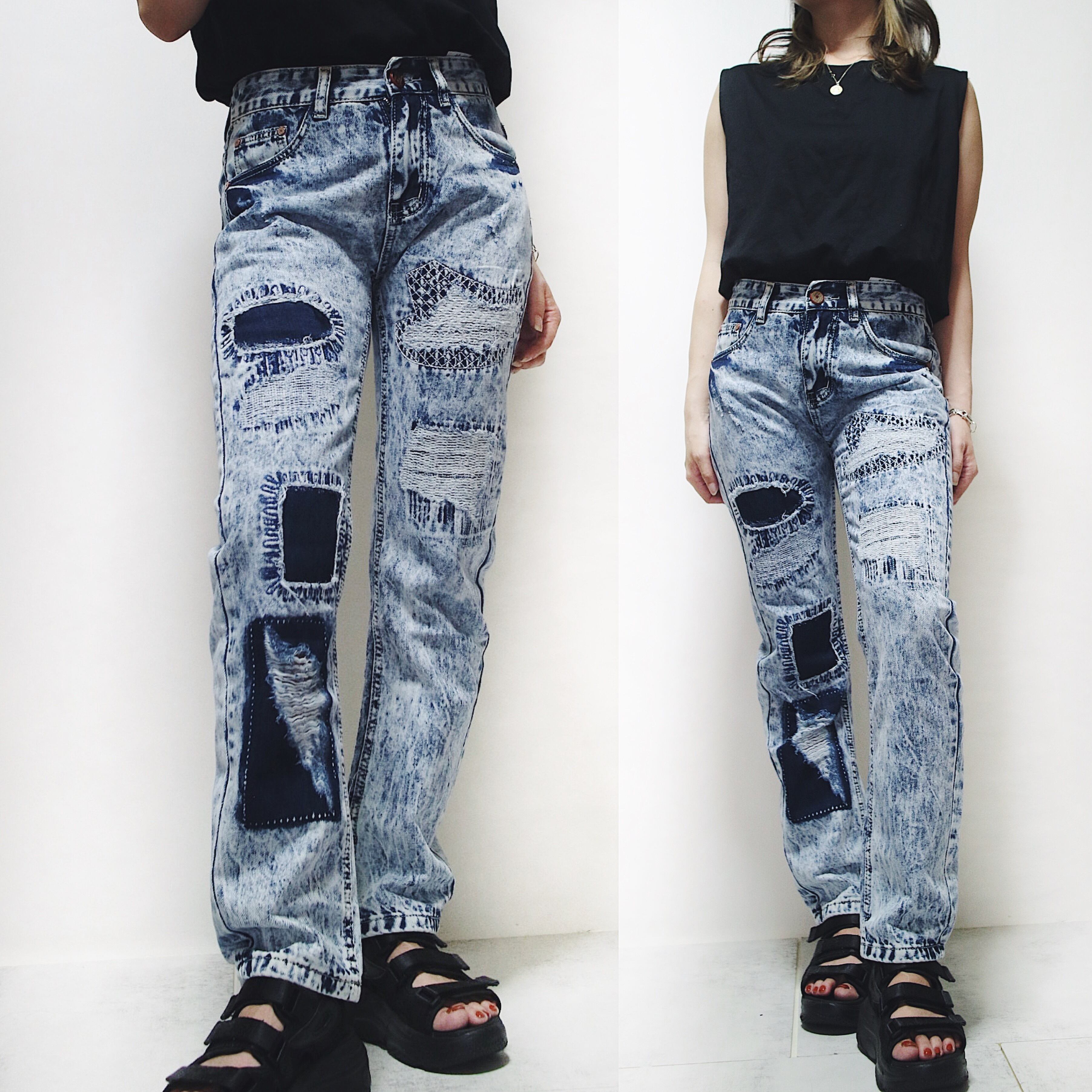 ボーイズウォッシュデニムパンツ/メンズデニム