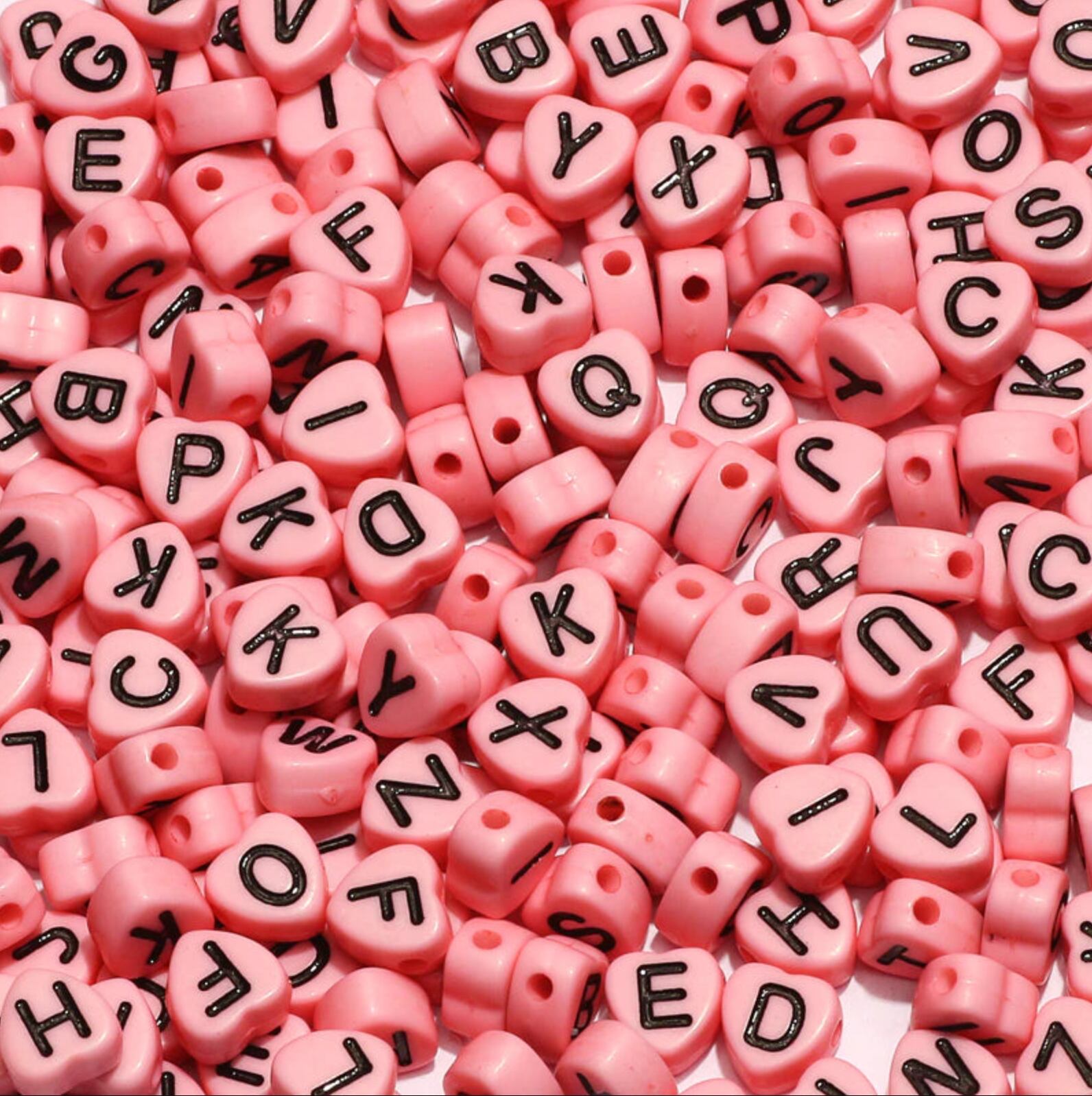 イニシャルビーズ(2個)【B-0025】